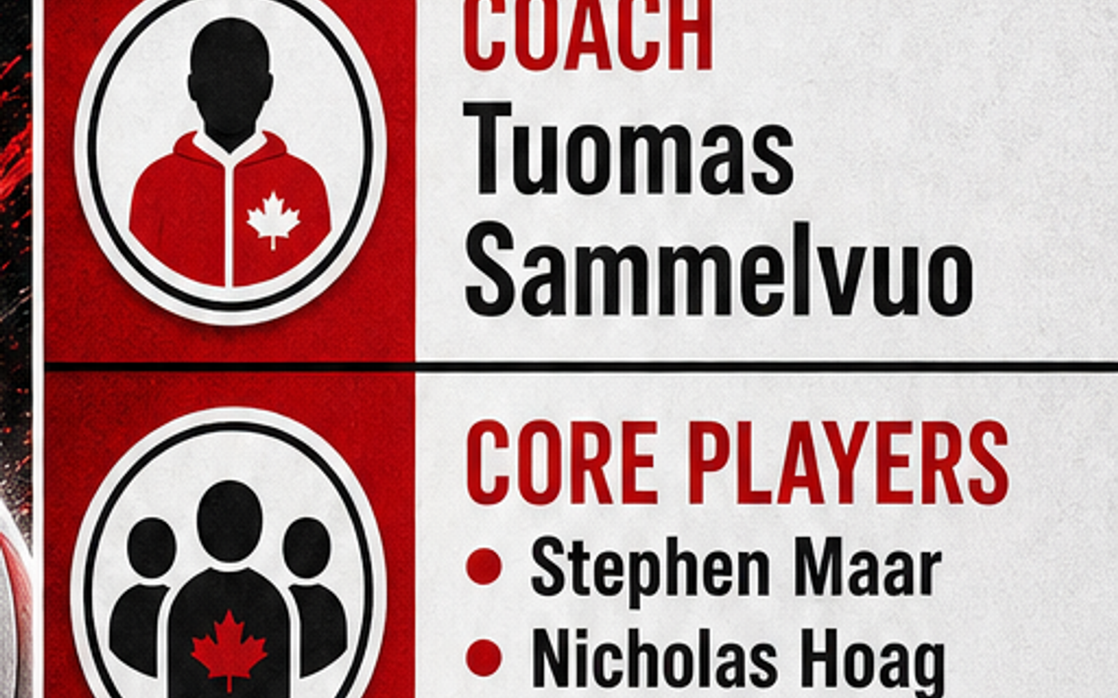 Canada Men's National Volleyball Team visual team brief